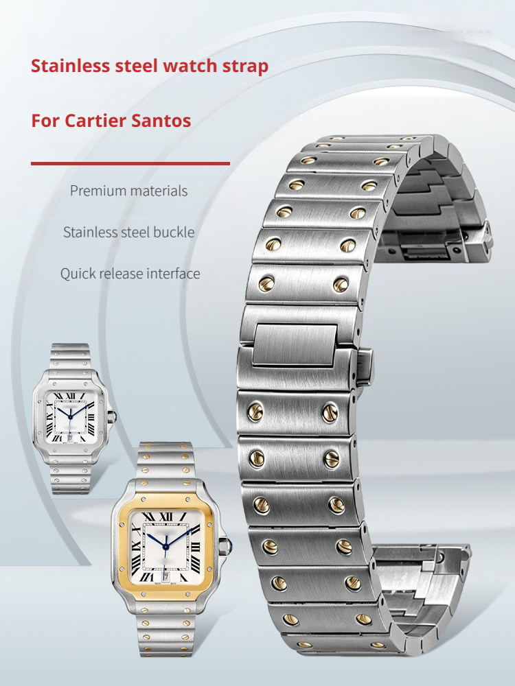 For Cartier Santos WSSA0010 00 - Cartier Watch Santos recension och pris