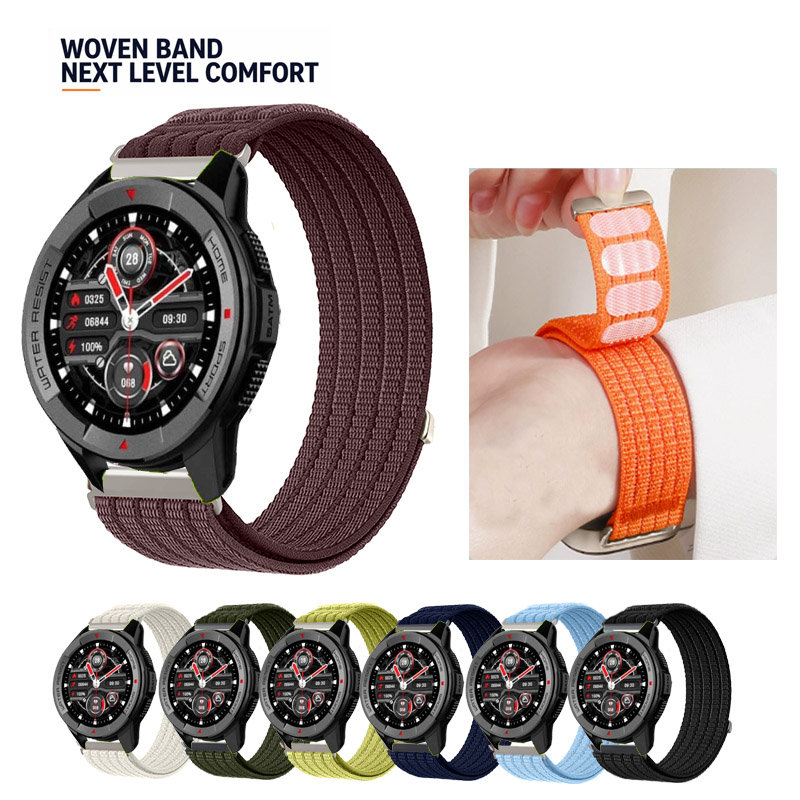 18mm 20mm 22mm Breathable Nylo - Sport Loop Velcro recension och pris