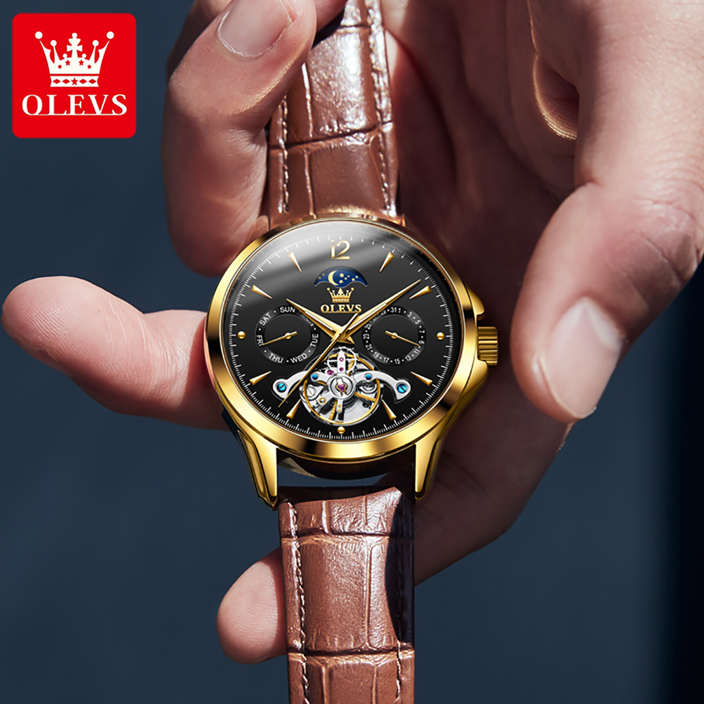 OLEVS 6663 Mens Watch Original - Seiko Watch Presage recension och pris