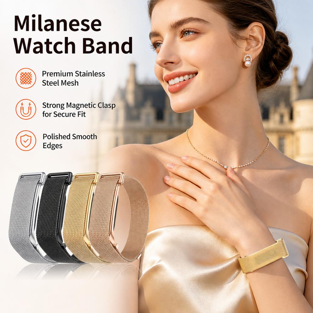 Magnetic Milanese Watch Strap  - Milanese Loop Magnetic recension och pris