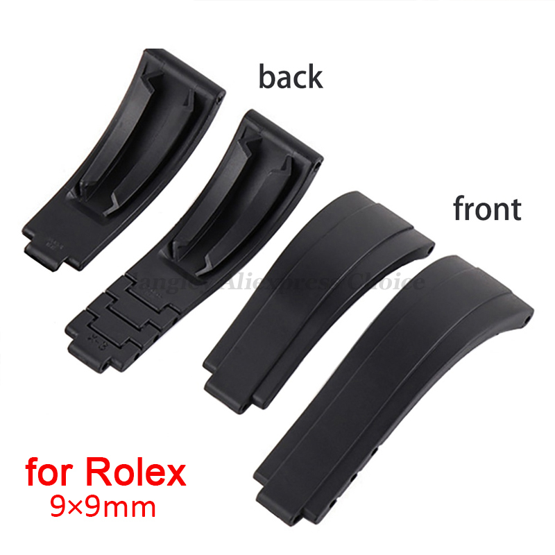 For Rolex Rubber Wrist Yacht D - Curved Spring Bar recension och pris