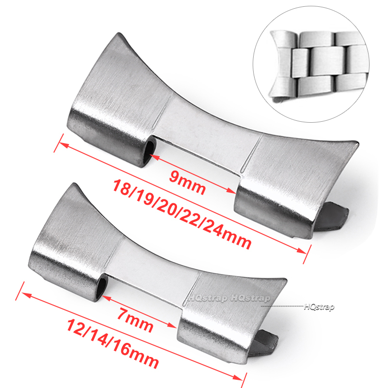 Hollow Curved End Link 20mm 22 - Curved Spring Bar recension och pris