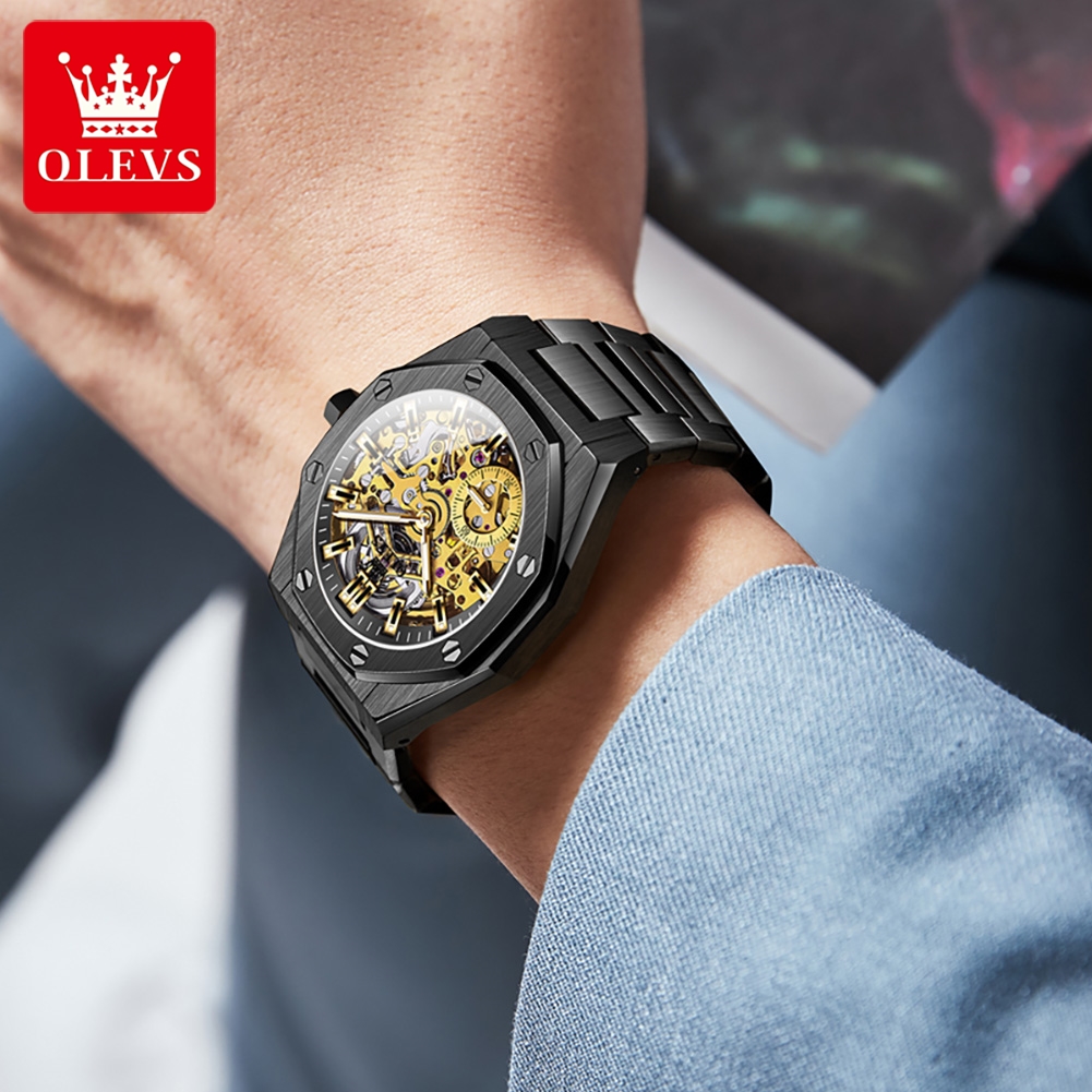 OLEVS Watches Luxury Man High  - Patek Philippe Watch Nautilus recension och pris